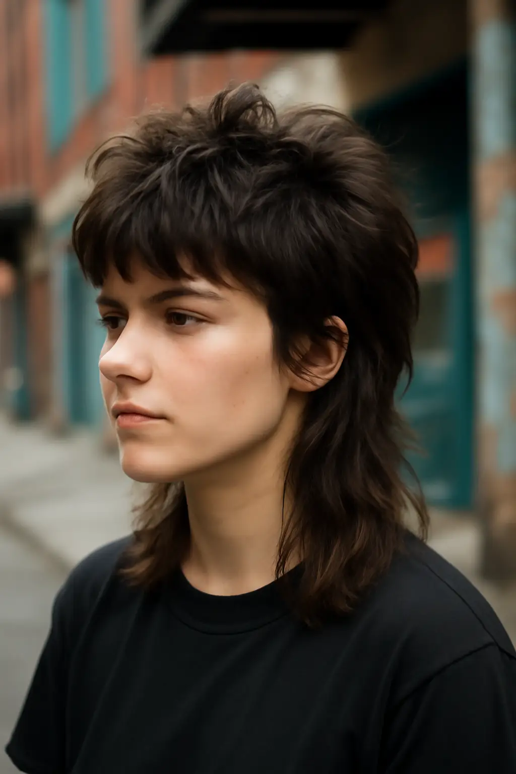 Wolf Cut Mullet