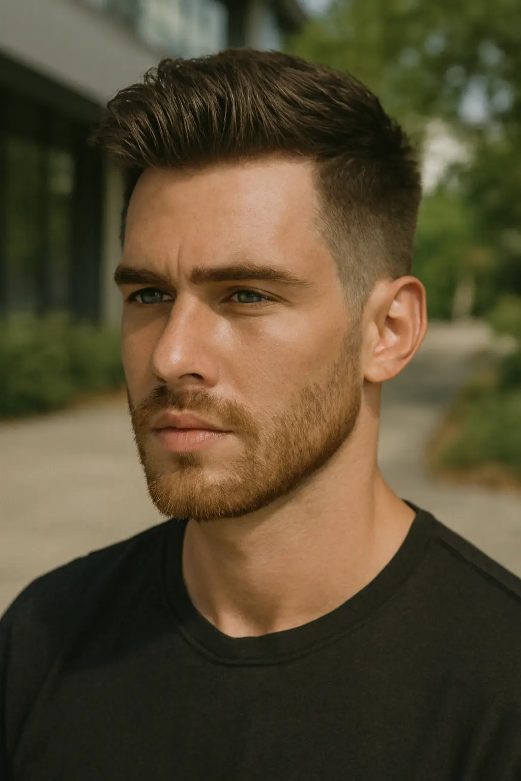 Warrior Cut Haircut Male