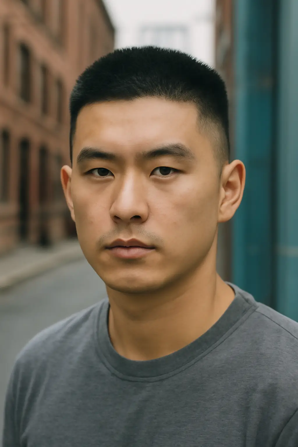 Asian Crew Cut 