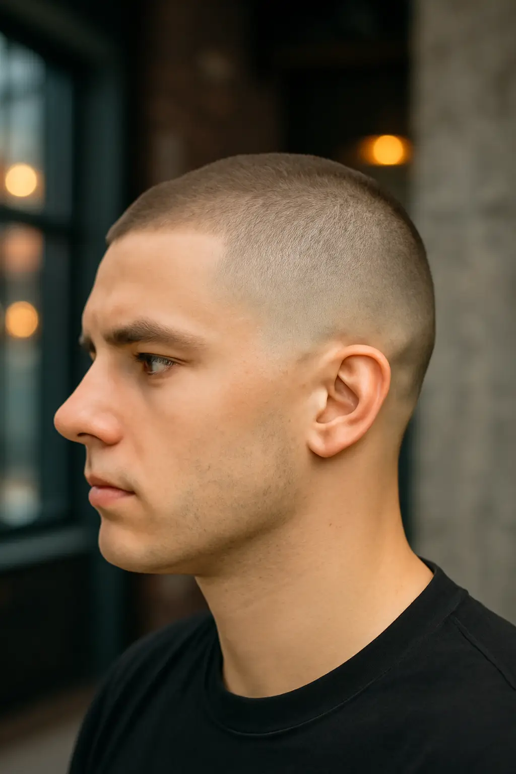 Burst Fade Buzz Cut 