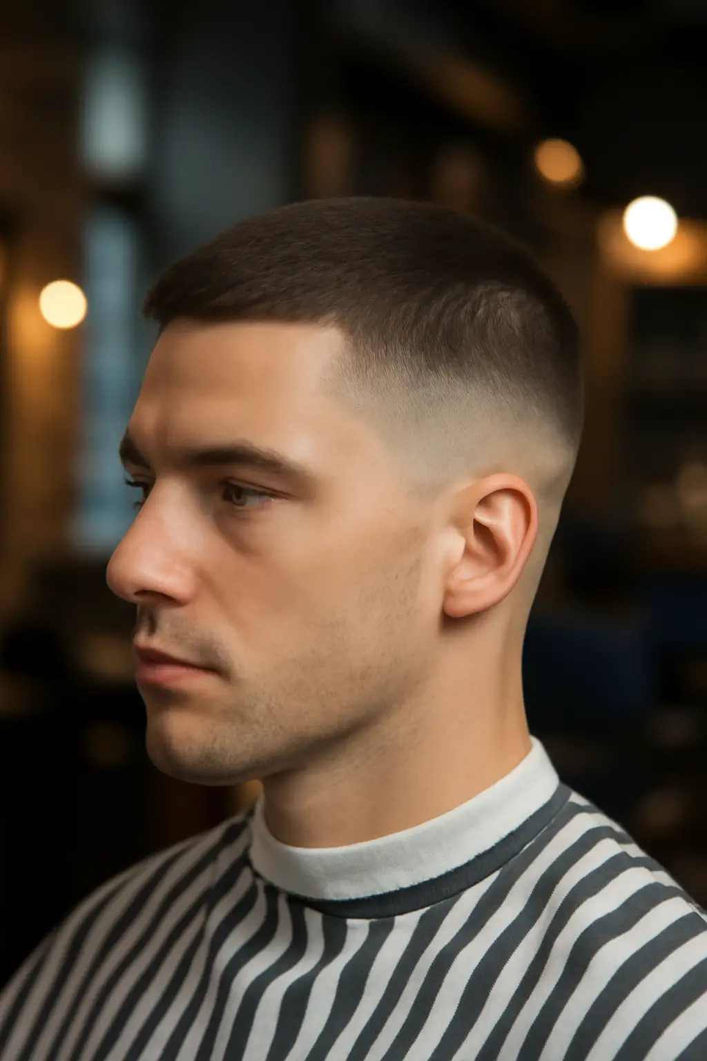 Crew Cut Low Fade 