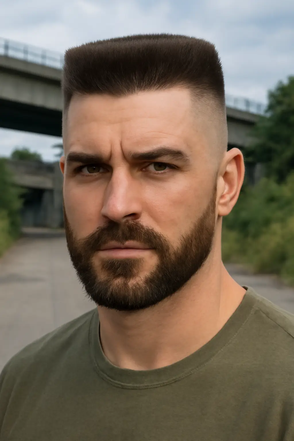 Flat Top Crew Cut 