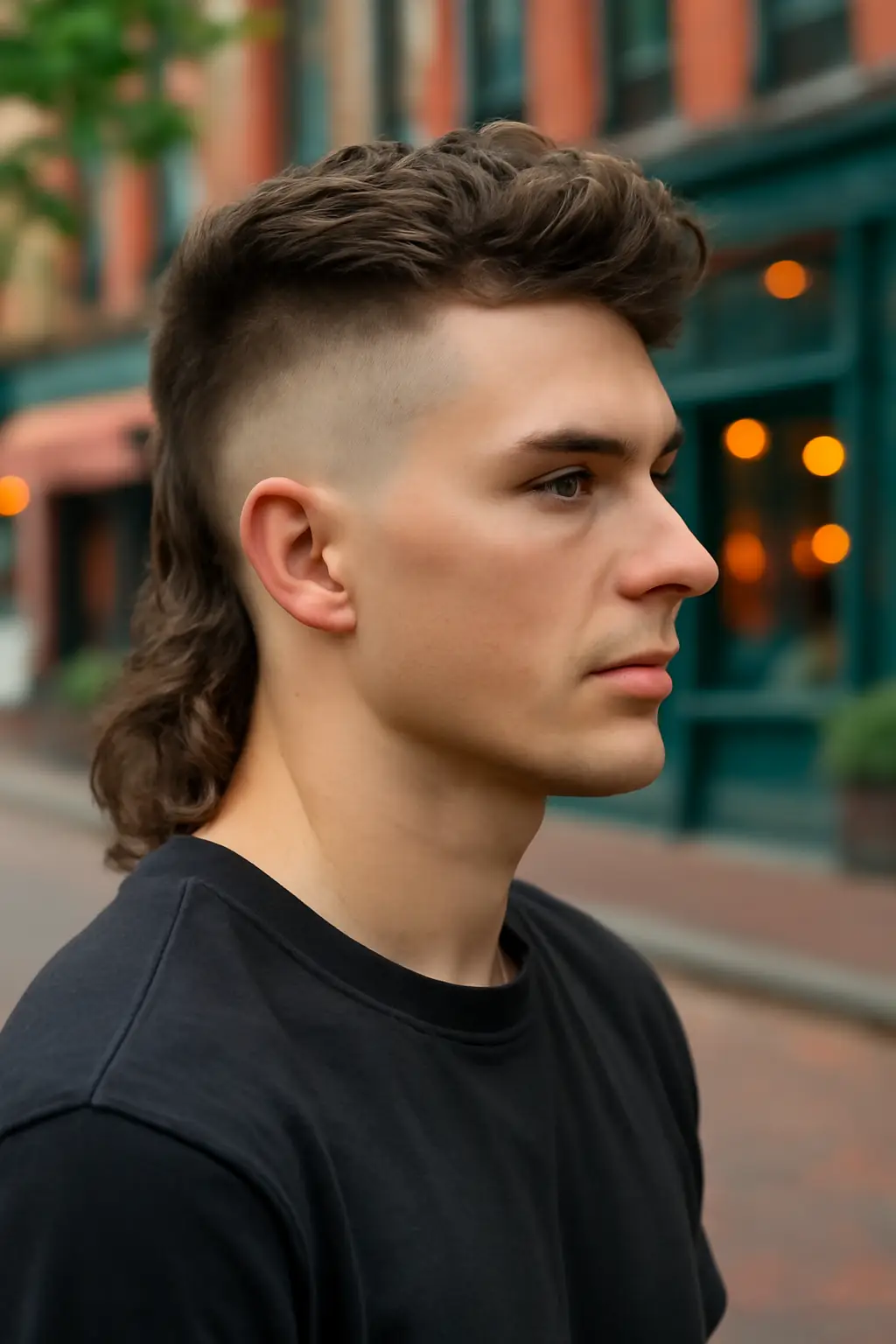High Fade Mullet 