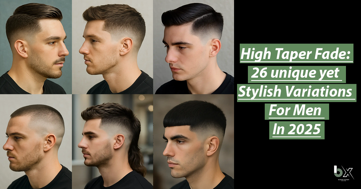 high taper fade haircut