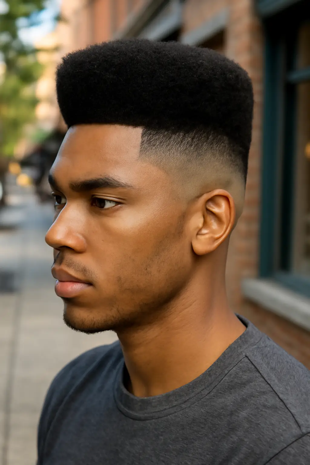high top fade hair