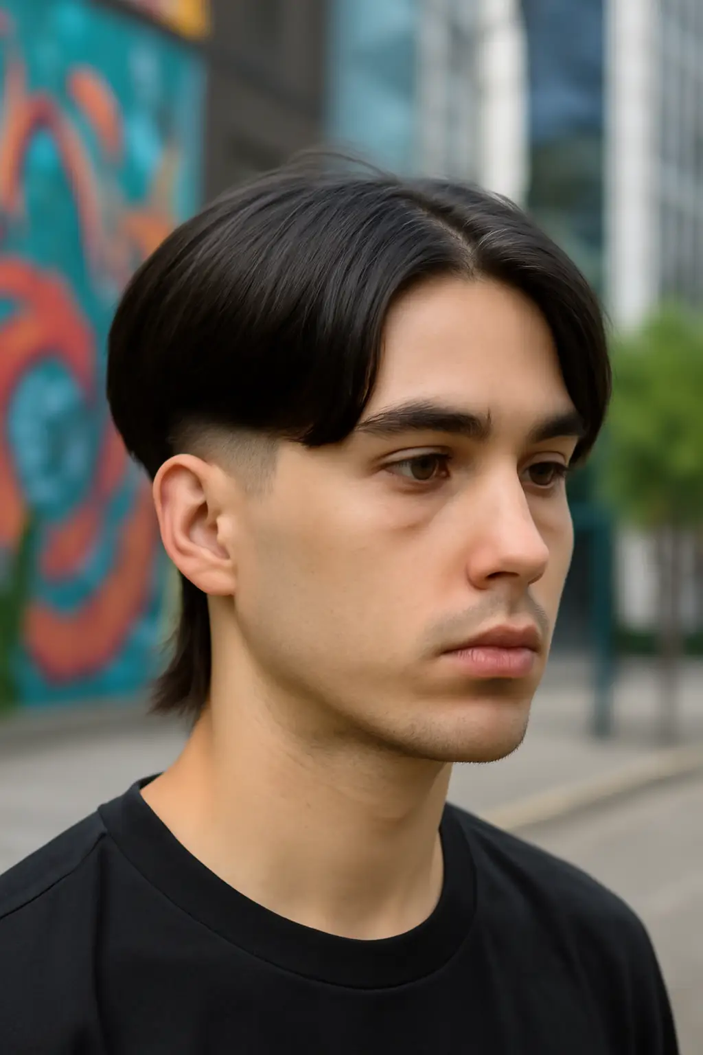 Burst Fade Middle Part 