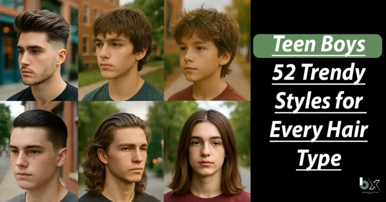 teen boy haircut