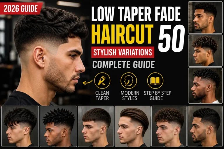 low taper fade haircut