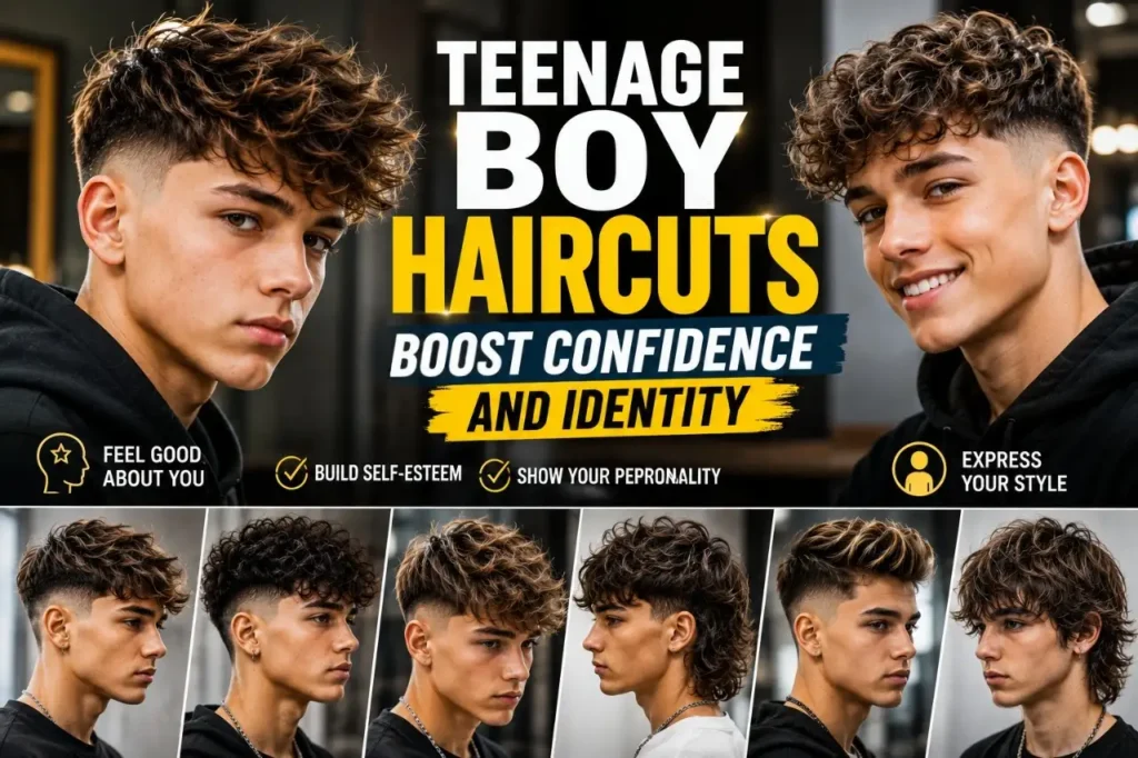 Teenage Boy Haircuts Boost Confidence and Identity